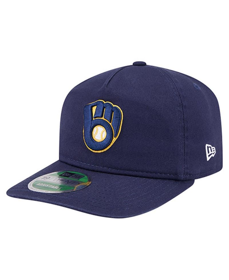Men's Navy Milwaukee Brewers Team 19TWENTY Adjustable Hat