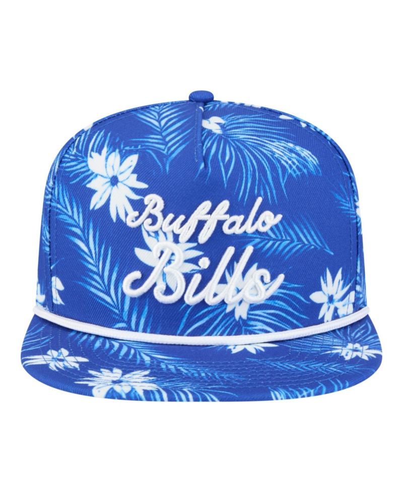Men's Royal Buffalo Bills Palm Print A-Frame 9FIFTY Snapback Hat