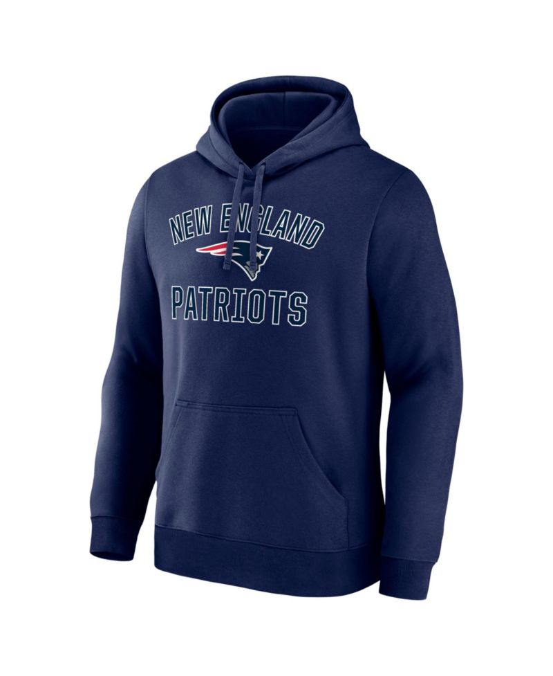 Men's New England Patriots Arch Victory Fleece Hoodie