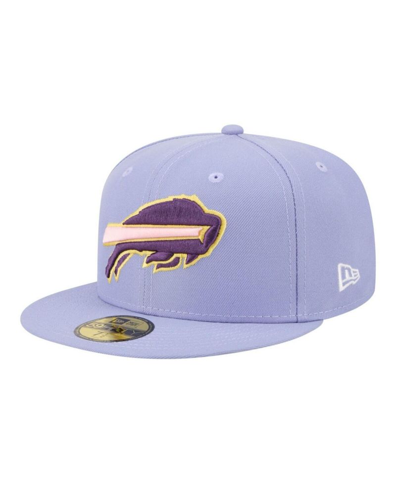Men's Light Purple Buffalo Bills Lavender Bloom 59FIFTY Fitted Hat
