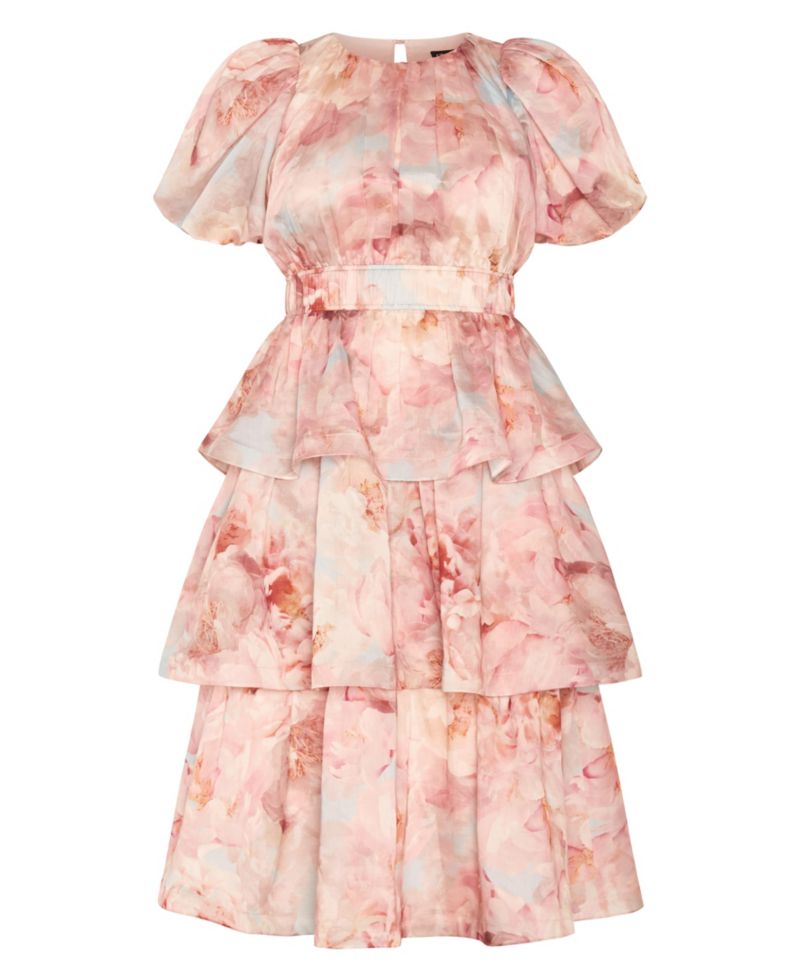 Women's Heavenly Floral Print Maxi Dress