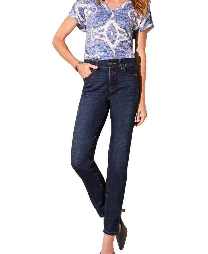 Women's Sophia Curvy Straight-Leg Jeans