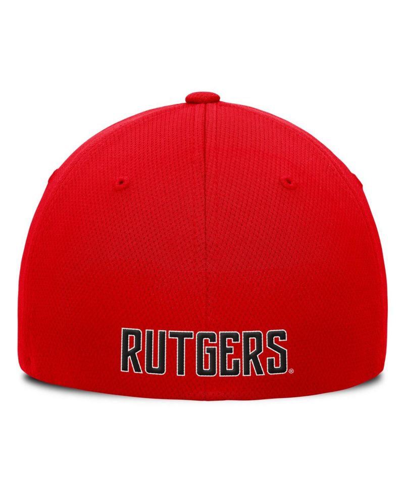 Men's Scarlet Rutgers Scarlet Knights Reflex Logo Flex Hat