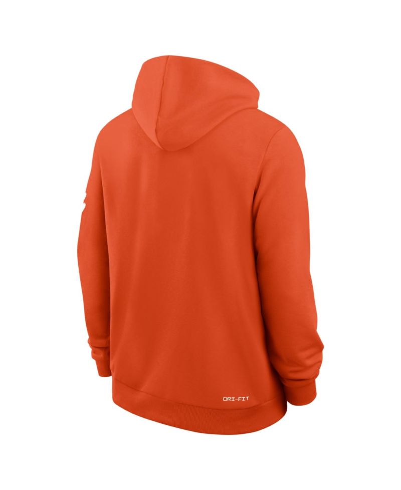 Men's Orange Clemson Tigers 2026 Sideline Standard Issue Dri-FIT Hoodie