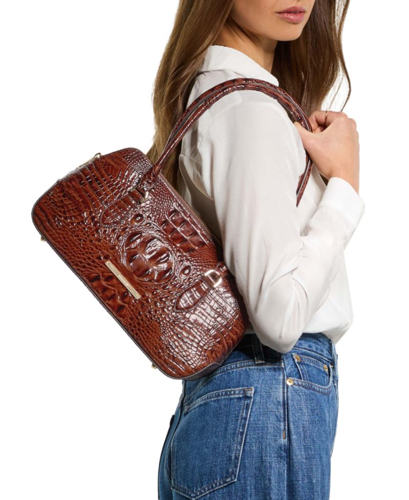 Jennifer Melbourne Medium Leather Satchel Bag