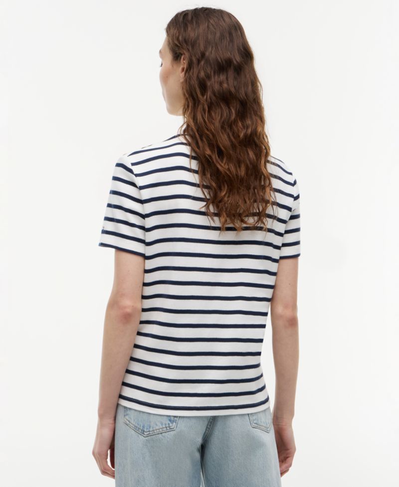 Women's Ribbed Crewneck T-Shirt