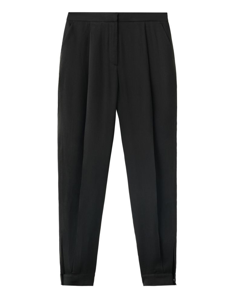 Women's Mid-Rise Baggy Side-Pocket Pants