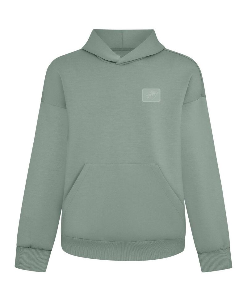 Men's and Women's Green Minnesota Wild Tri-Blend Luxe Signature Hoodie