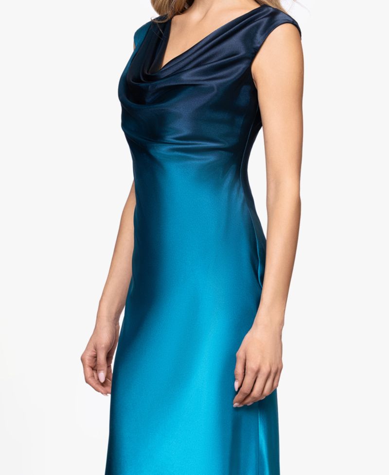 Women's Cowl Neck Gown