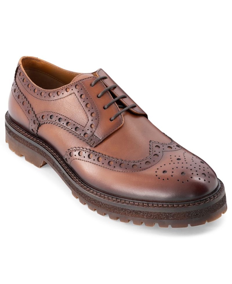 Men's Prescott Wingtip Derby Round-Toe Shoe