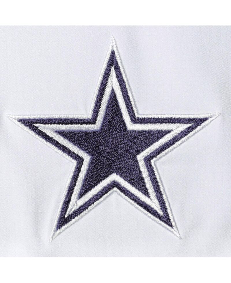 Men's PFG White Dallas Cowboys Tamiami Omni-Shade Button-Down Shirt