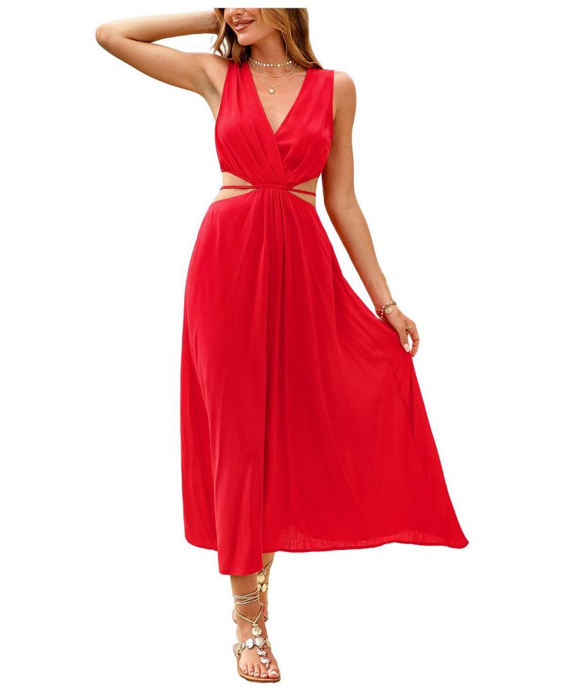 Women's Beachside Reception Maxi Beach Dress