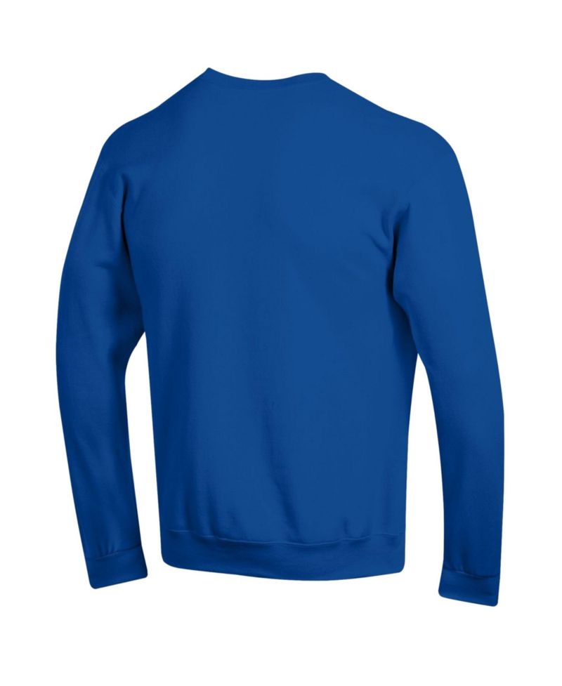 Men's New York Mets Powerblend Wordmark Crewneck Sweatshirt