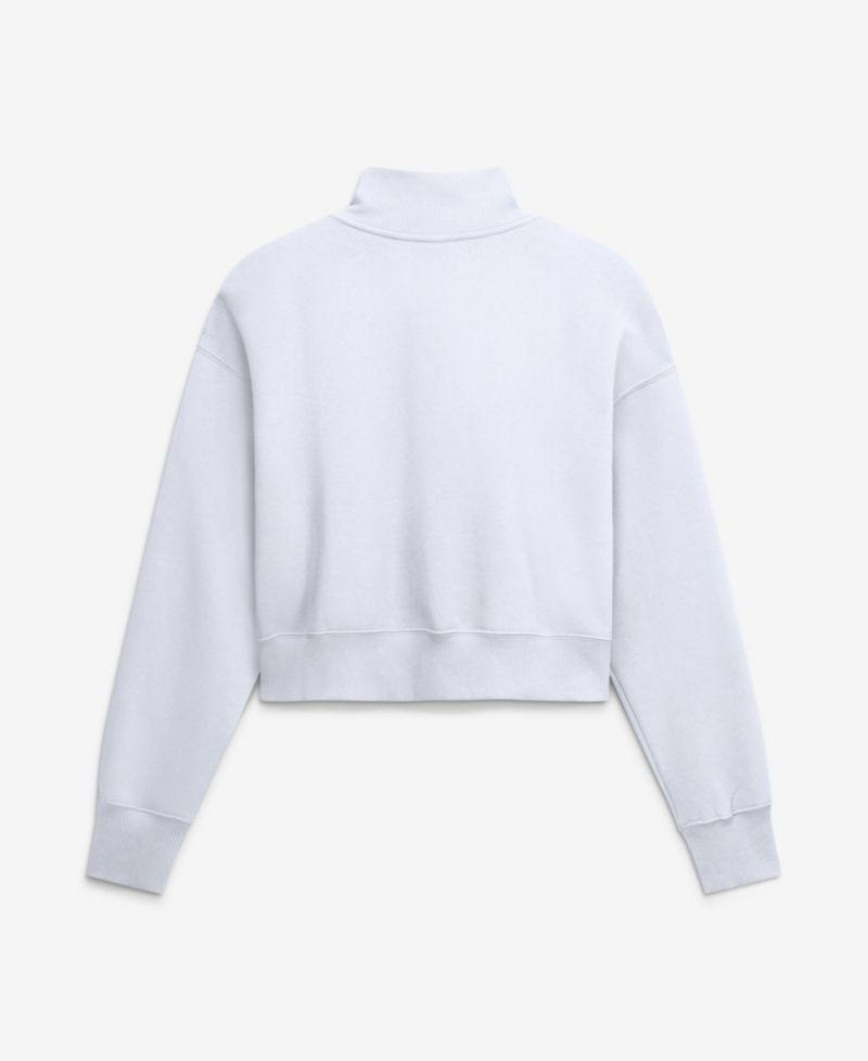 Women's Buffalo Bills Phoenix Fleece Oversized Quarter-Zip Sweatshirt