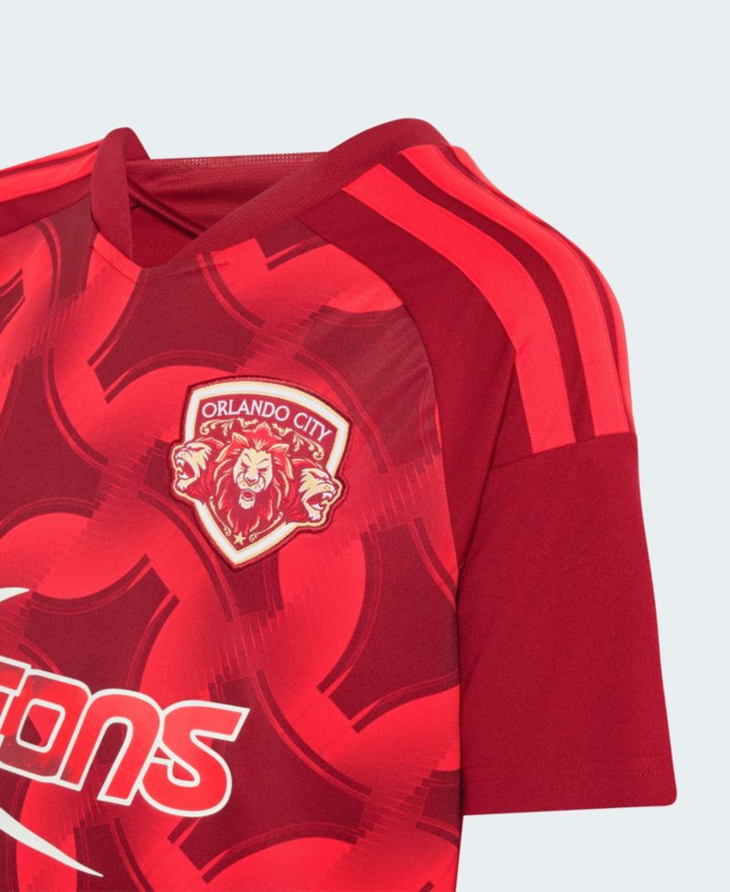 Big Boys and Girls Red Orlando City SC 2026 Archive Replica Jersey