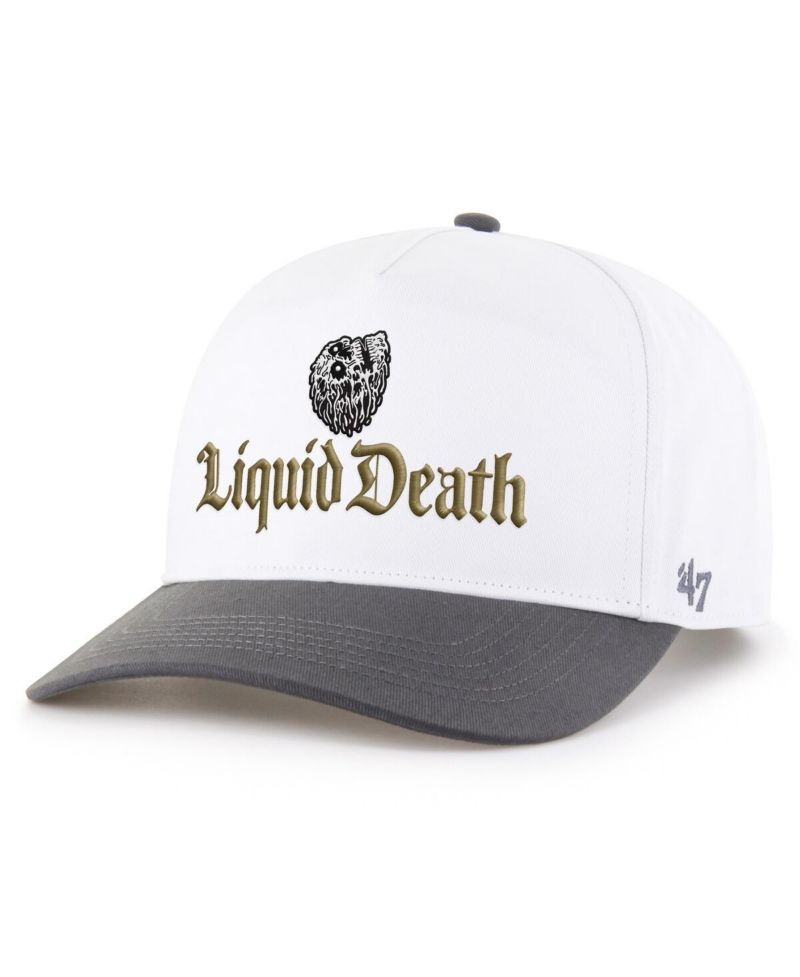 Men's White NASCAR Liquid Death Triple Hit Two-Tone Hitch Adjustable Hat