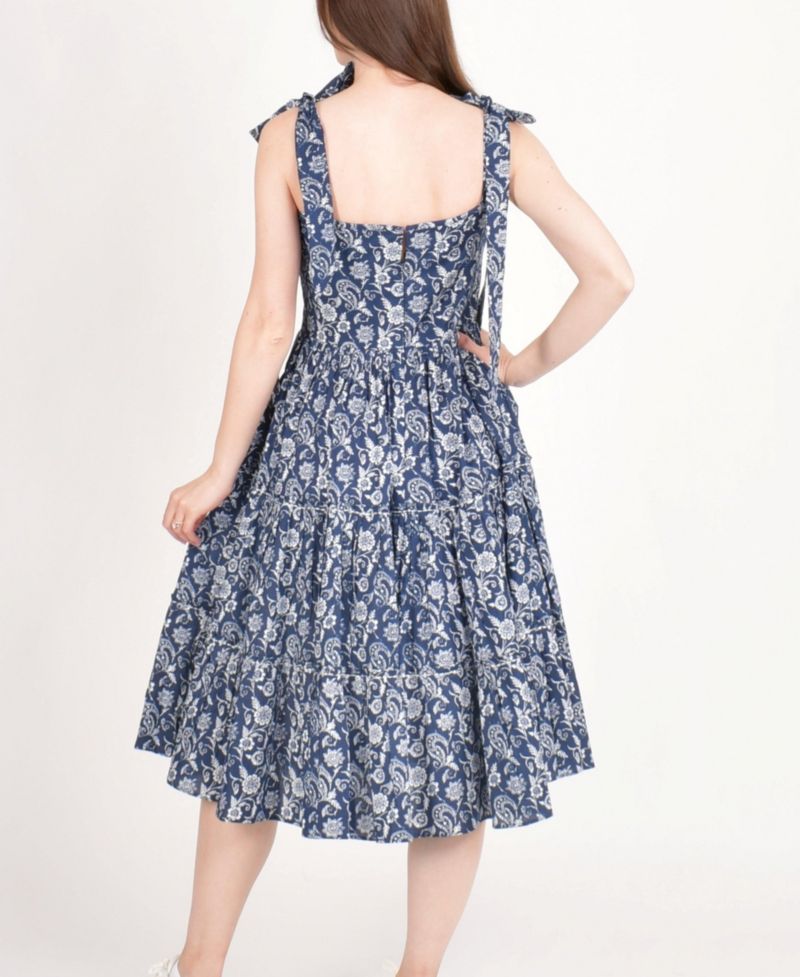 Women's Tiered Midi Dress