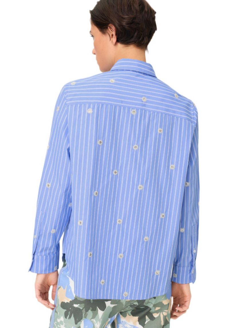 Women's Embellised Stripe Shirt
