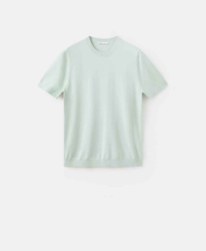 Men's Cotton Fine-Knit T-Shirt