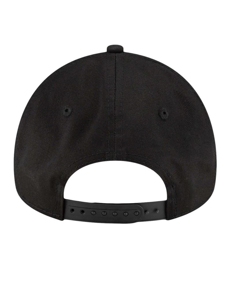 Men's Black Bubba Wallace Rope A-Frame 9FORTY Adjustable Hat