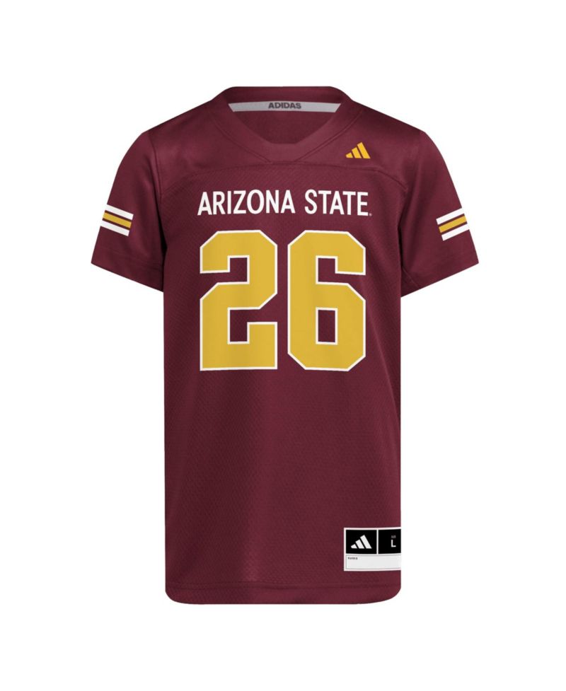 Big Boys and Girls #26 Maroon Arizona State Sun Devils Roses & Devils Strategy Football Jersey