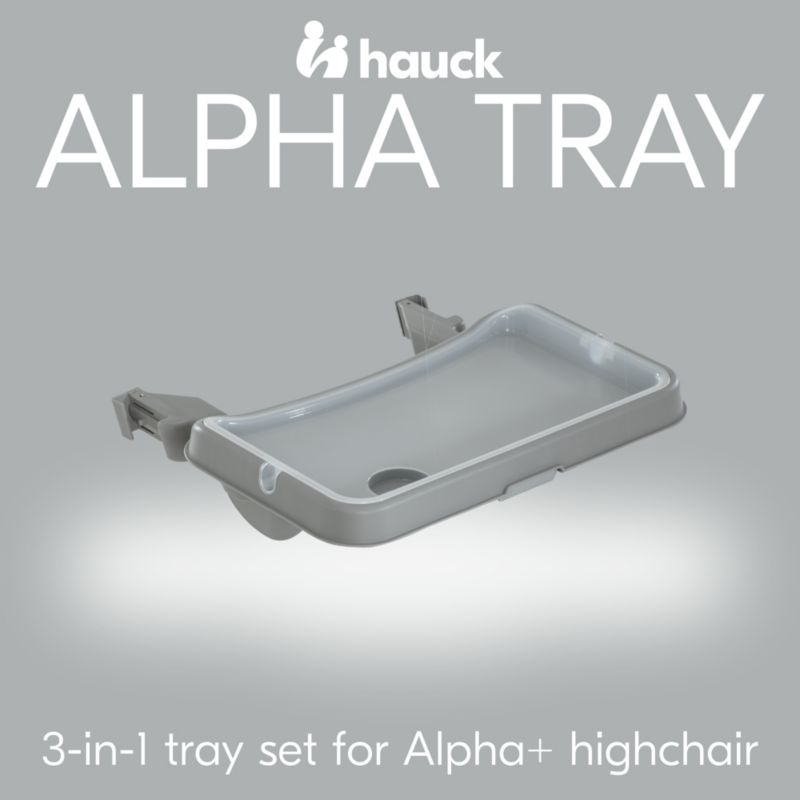 Alpha and Grow Along Adjustable Wooden Baby High Chair Seat