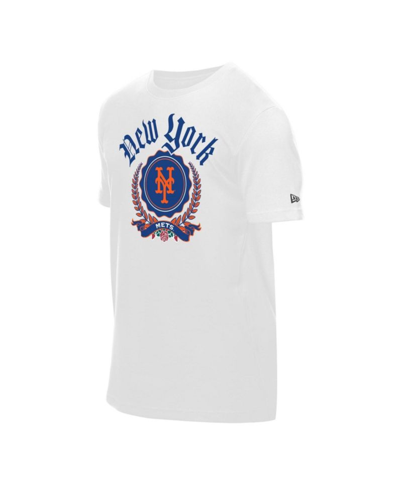 Men's White New York Mets Fleur Domestic T-Shirt