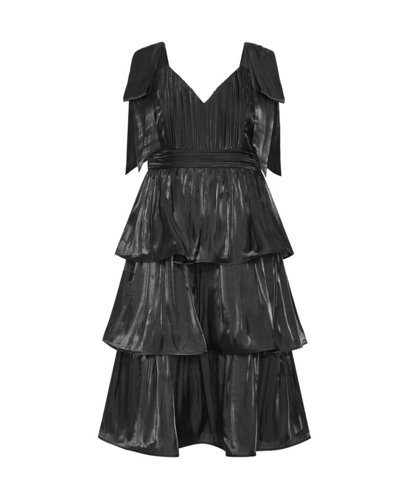 Plus Size Betty Bow Midi Dress