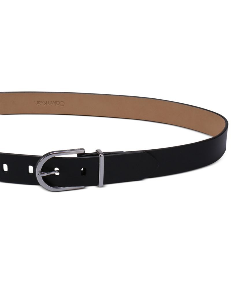 Women's Rounded Buckle Trouser Pant Dress Belt