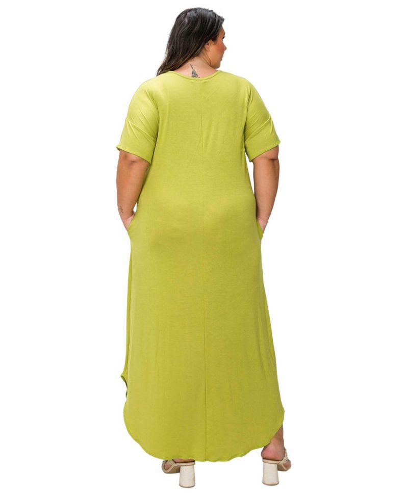 Plus Size Scarlett Pocket Maxi Dress