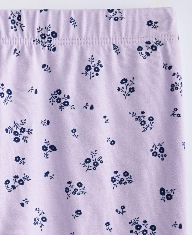 Girls' XS-XL Femme Floral-Print Leggings