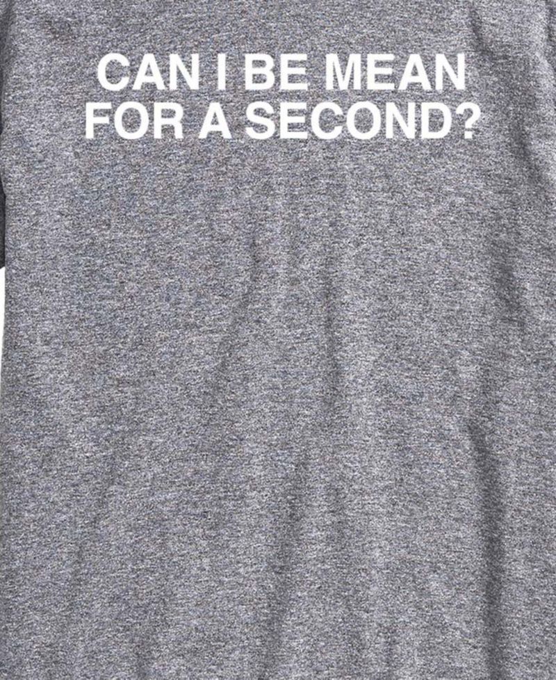 Men's Can Be Mean For Second Short-Sleeve Graphic T-Shirt