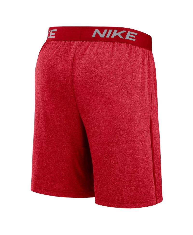 Men's Red Los Angeles Angels Authentic Collection Performance Knit Shorts