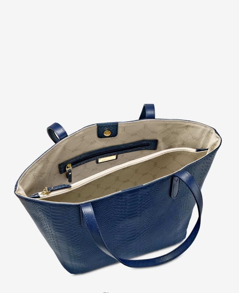 Teddie Extra-Large Leather Tote Bag