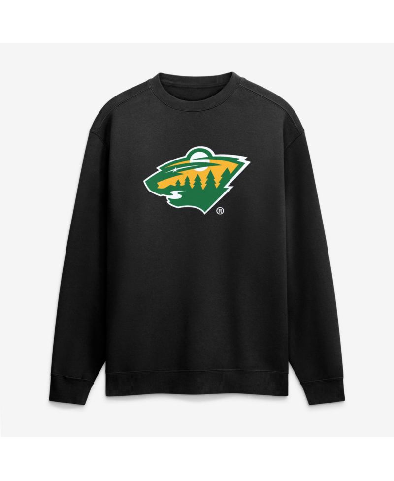 Men's Black Minnesota Wild Competition Sweatshirt