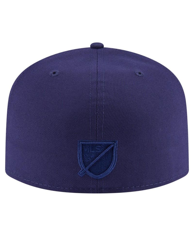 Men's Navy FC Dallas Color Pack A-Frame 59FIFTY Fitted Hat