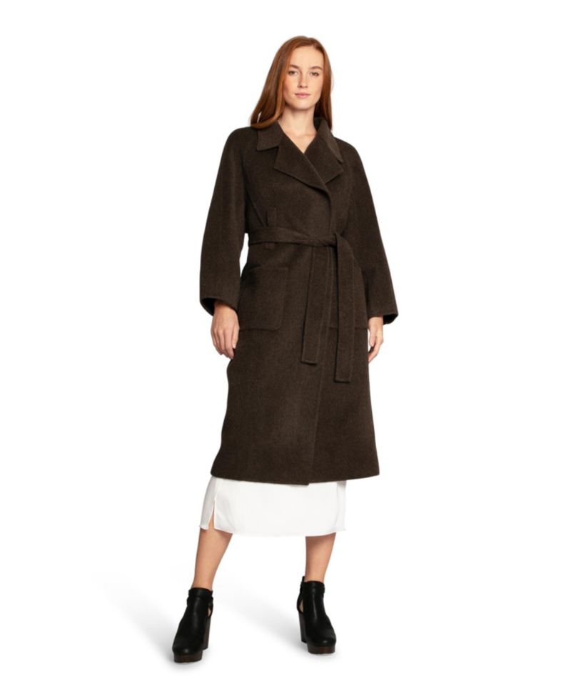 Women's Big Girl Wool Blend Coat
