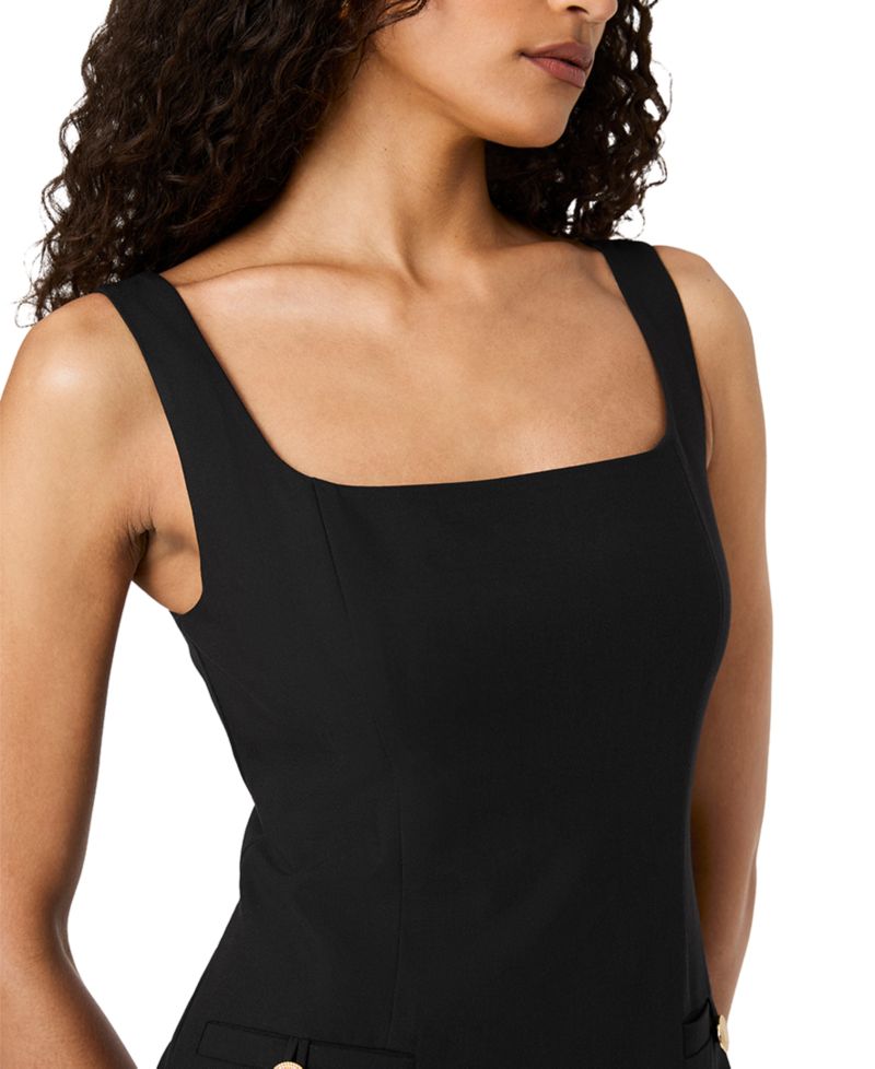 Women's Kai Midi Sheath Front Slit Dress
