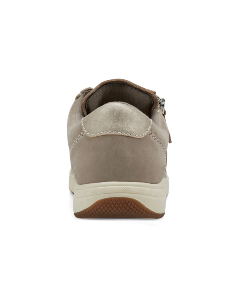Women's Netta Side Zip Lace-Up Sneakers