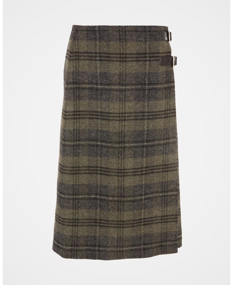 Women's Celtic and Co. Midi Celt Kilt Plaid Skirt
