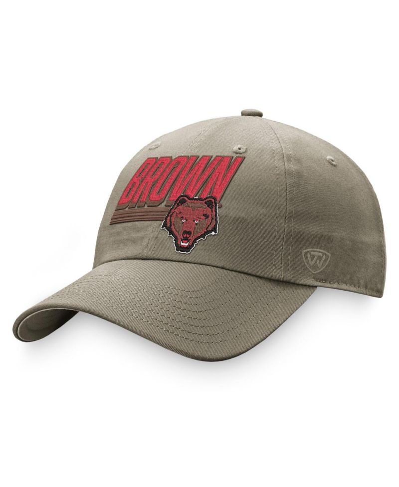 Men's Khaki Brown Bears Slice Adjustable Hat