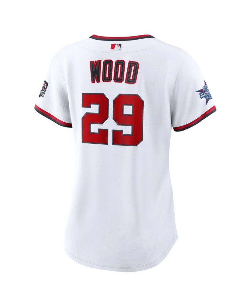 Women's 2026 All-Star Game Washington Nationals James Wood White Replica Jersey