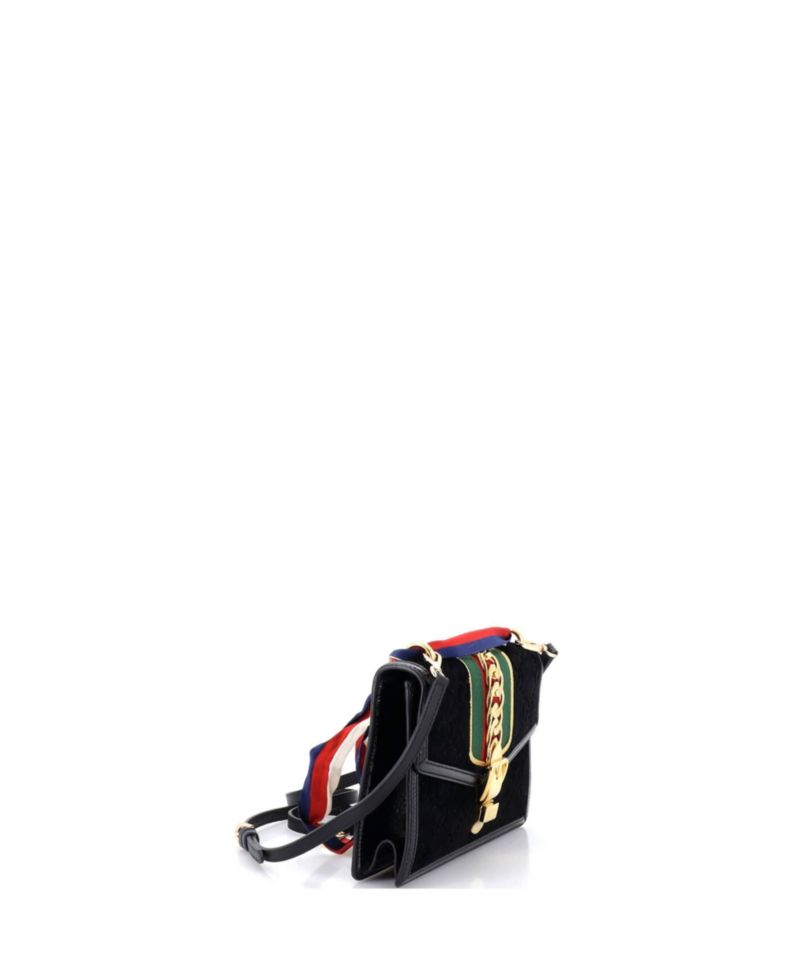Small Sylvie Shoulder Bag GG Velvet