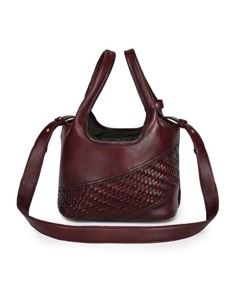 Lily Small Handwoven Tote Handbag