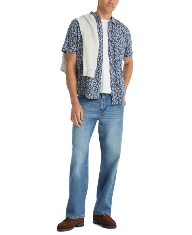 Men's Dobby Short-Sleeve Shirt