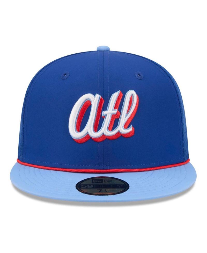 Men's Black Atlanta Braves 2026 City Connect Batting Practice 59FIFTY Fitted Hat