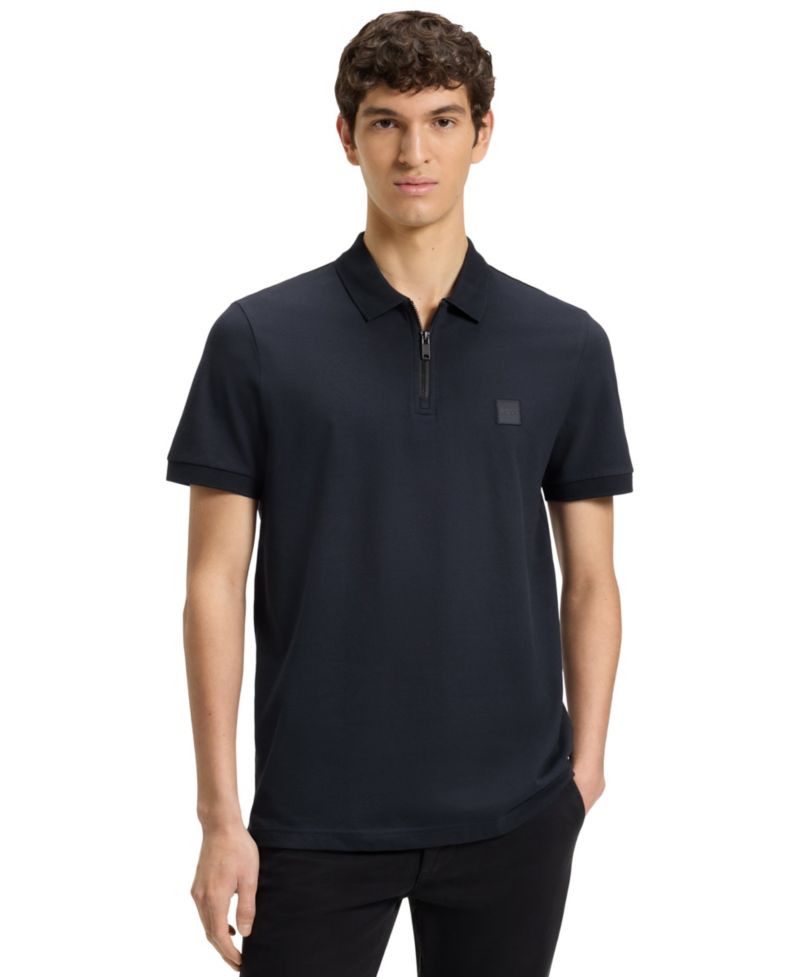 Men's Stretch-Cotton Slim-Fit Polo Shirt