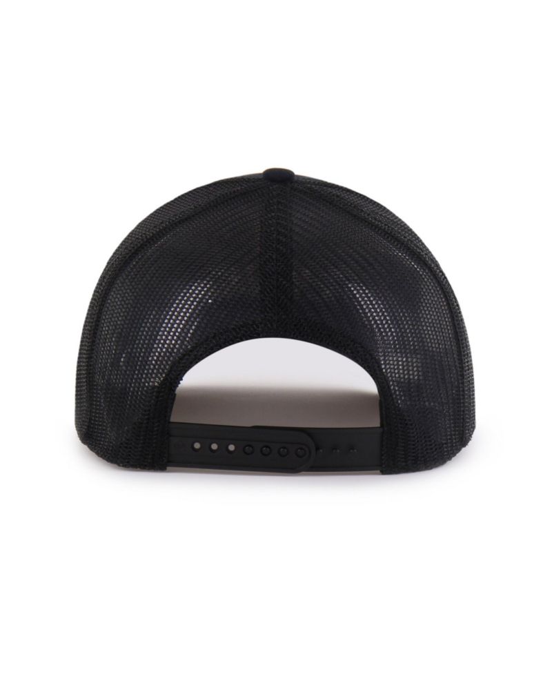 47 Brand Men's Black Pittsburgh Pirates Pitstop Trucker Adjustable Hat