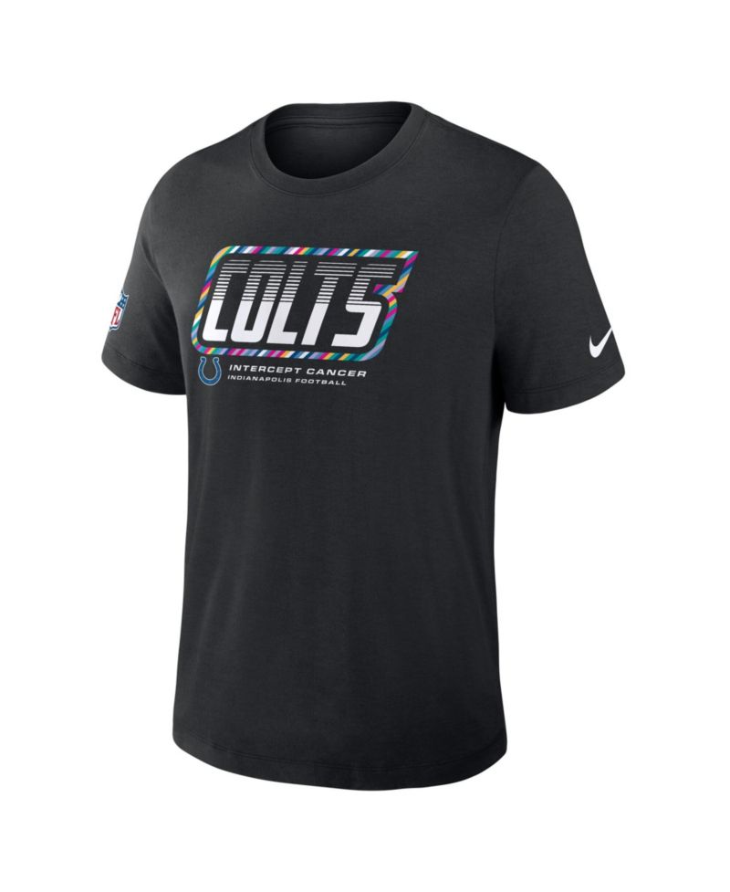Men's Black Indianapolis Colts 2026 NFL Cruical Catch Sideline Dri-Fit T-Shirt