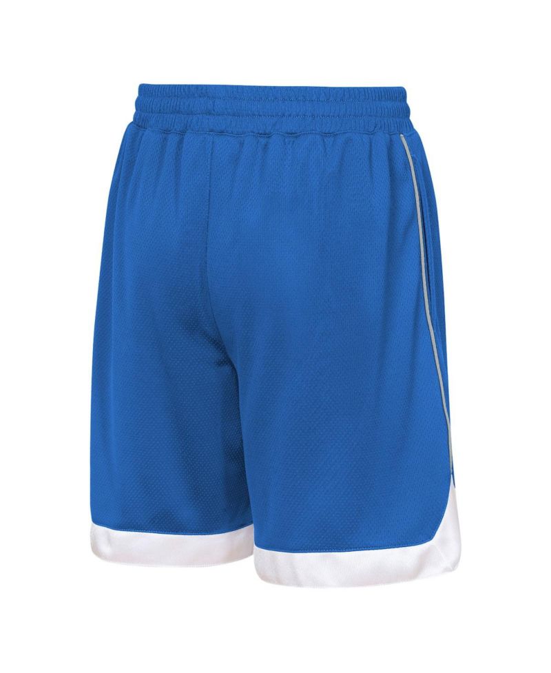 Big Boys and Girls Blue Detroit Lions All Star Mesh Shorts